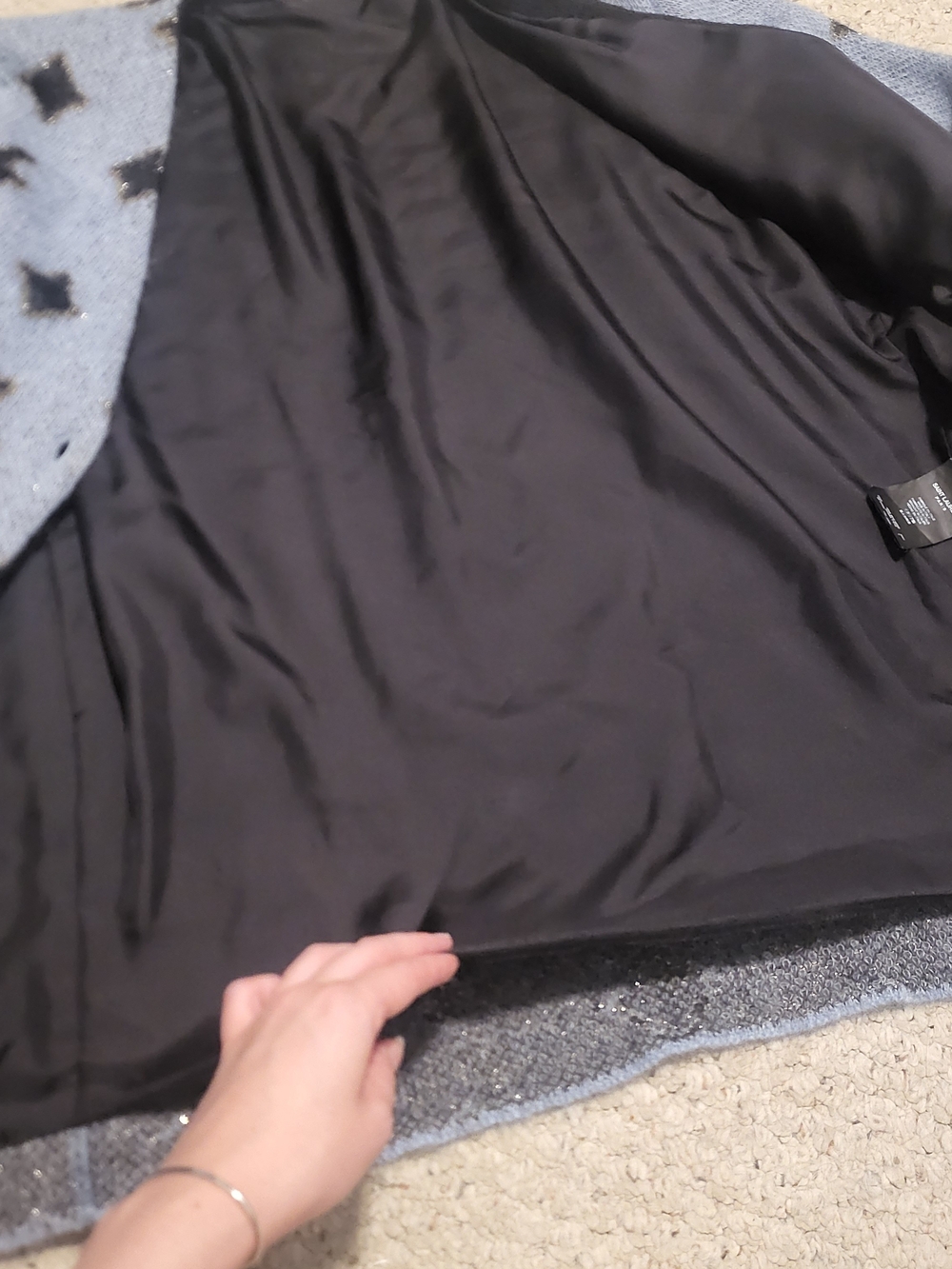 Saint Laurent Blue Star Knit Cardigan 2013 L Hedi - Picture 11 of 12